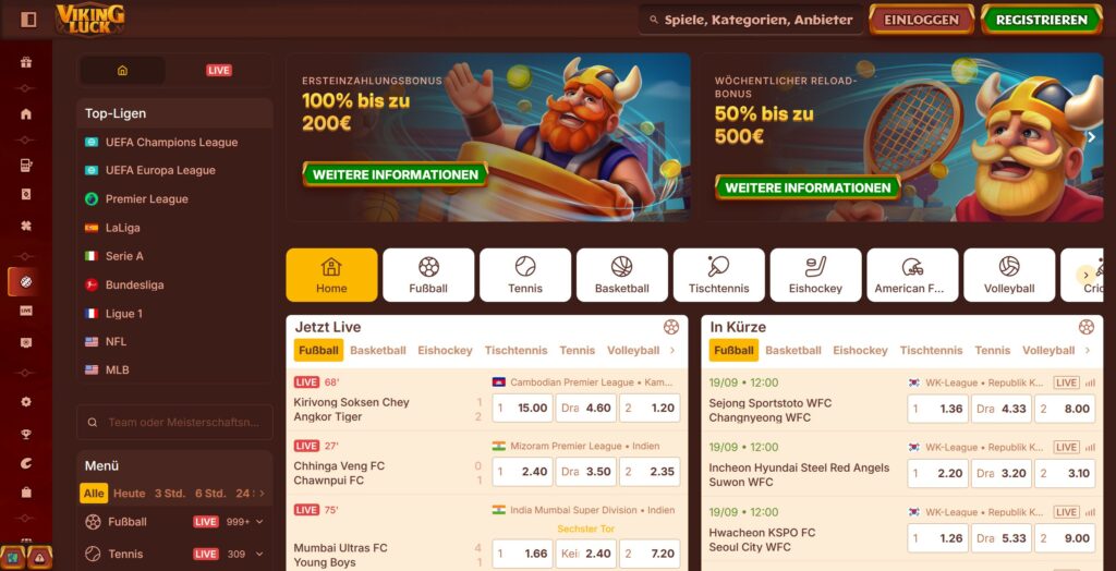 viking Luck wetten